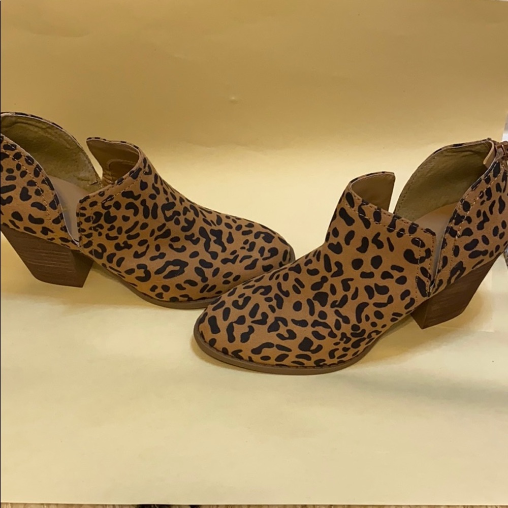 Leopard Booties